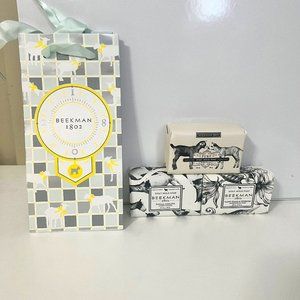 Beekman 1802 3.5-oz Goat Milk Bar Soap Set with Gift Bag!